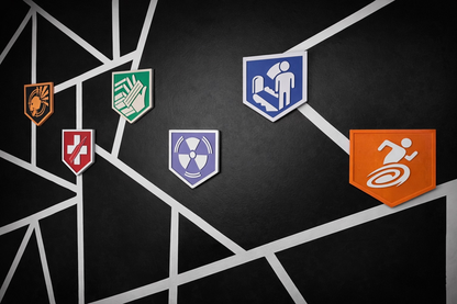 Zombie Survival Perk Wall Art Set