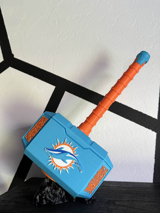 Dolphins - Thor Inspired Hammer