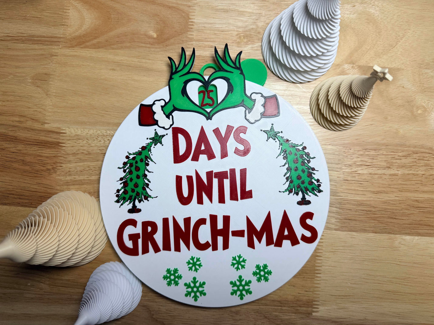Grinch-Mas Countdown Sign