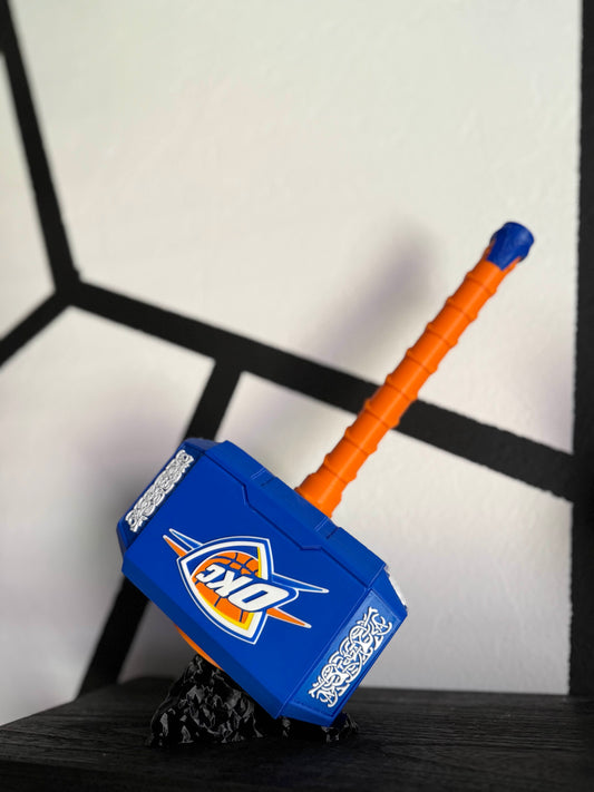 Thunder - Blue Theme - Thor Inspired Hammer