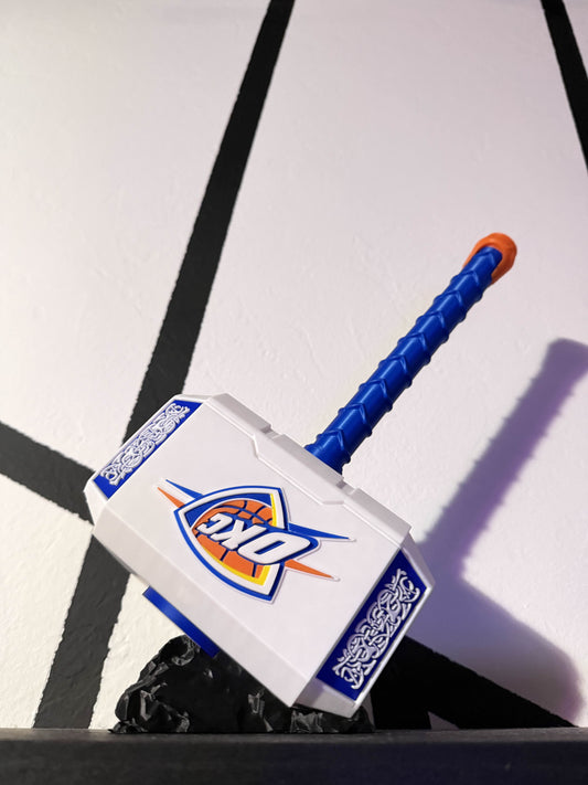 Thunder - White Theme - Thor Inspired Hammer